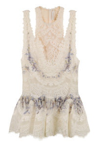 Natura lace mini dress